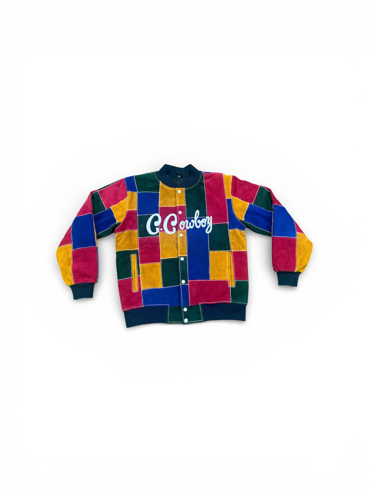 Crud Cowboy "Grandma's Quilt" Suede Jacket